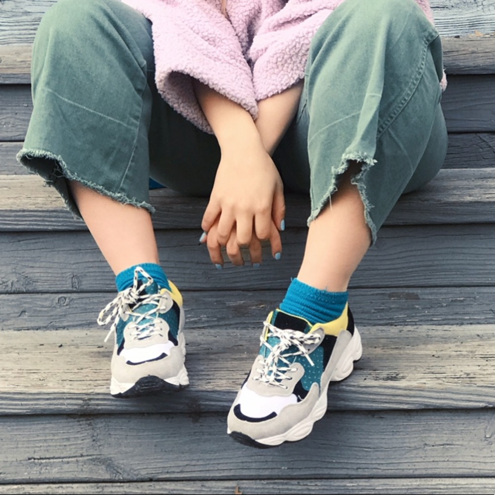 Trendy sneakers